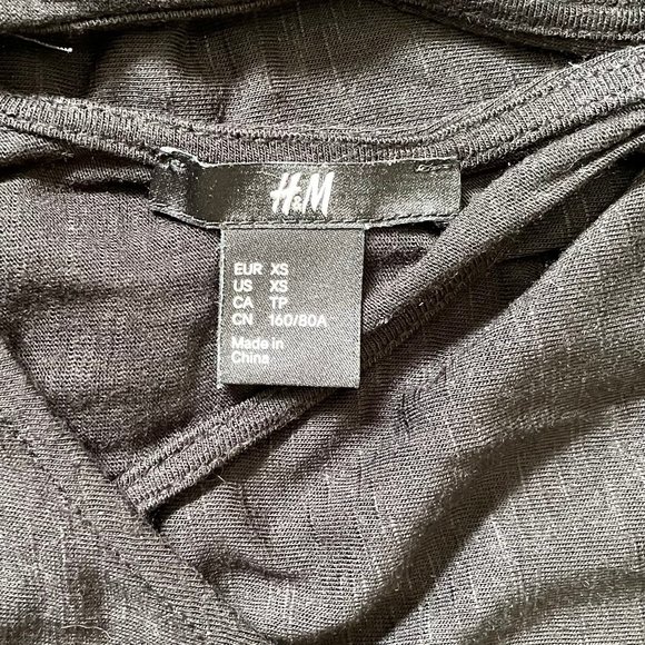 H&M Sheer Black Beach Cover-Up - Picture 3 of 4